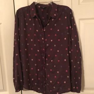AE Button down, long sleeved shirt